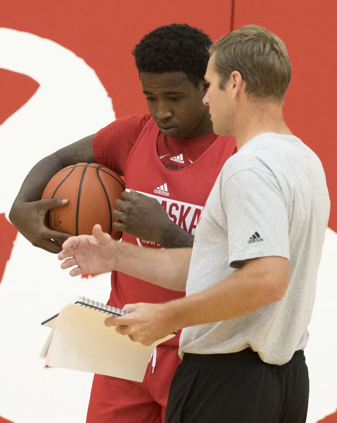 Nebraska men's hoops practice, 7.23